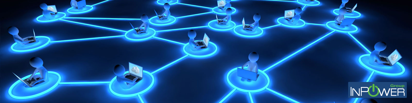 Progettazione infrastrutture ICT INPOWER-GROUP Networking reti wireless e telefonia IP  Azienda personalizzazione energetico operatori point 